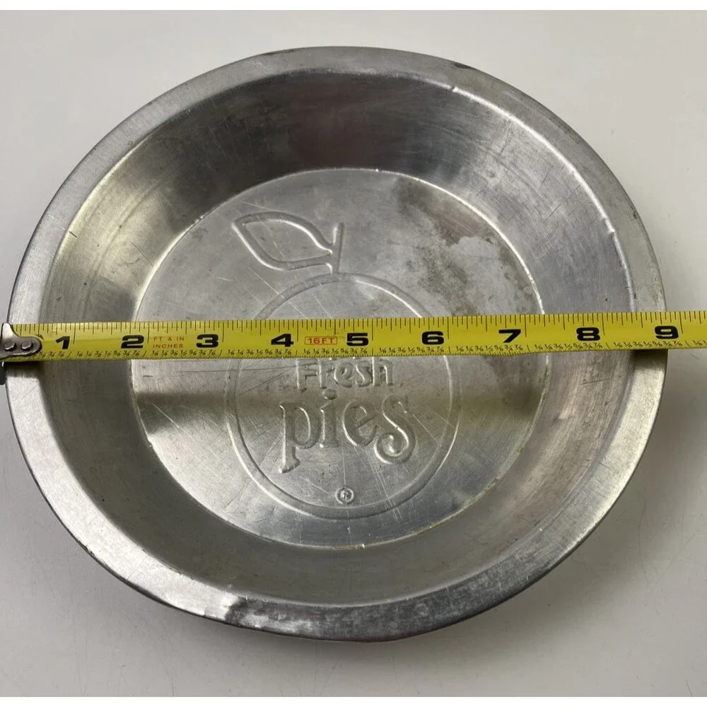 5 Vintage Pie Tins: Sunkist, Bakers Square, Poppin' Fresh, Betty Crocker, Misc.
